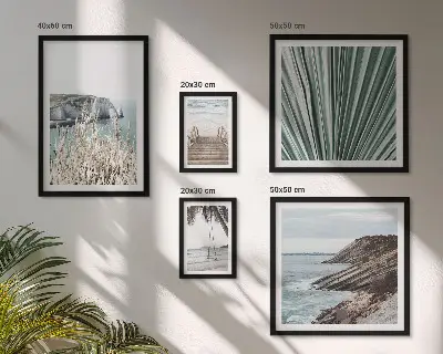 Gallery wall Seaside beaches tropics