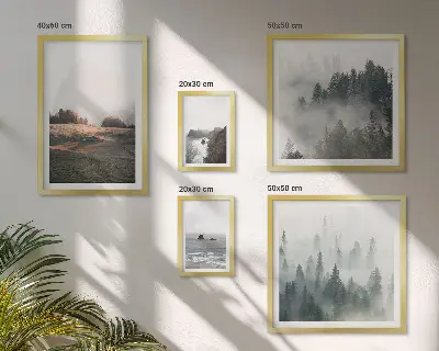 Gallery wall Natural mountain and sea views