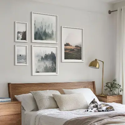 Gallery wall Natural mountain and sea views