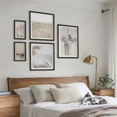 Framed photo set Stylish decorations nature minimalism