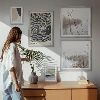 Gallery wall Minimalist nature art