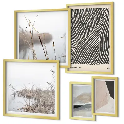 Gallery wall Minimalist nature art