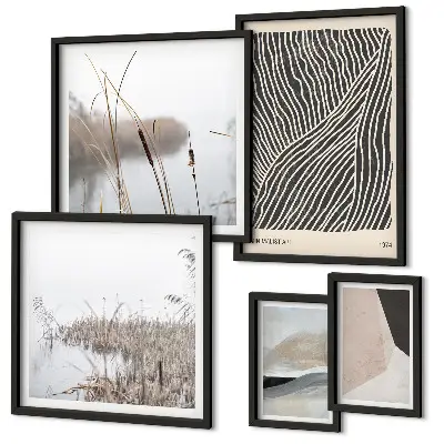 Gallery wall Minimalist nature art
