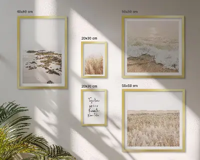 Gallery wall Nature's beach landscapes
