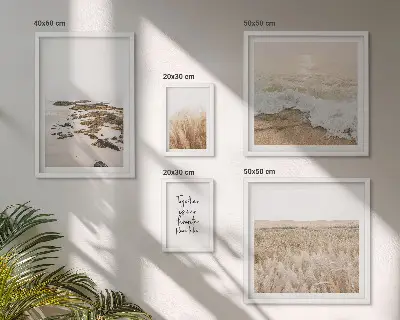 Gallery wall Nature's beach landscapes