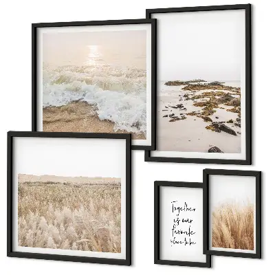 Gallery wall Nature's beach landscapes