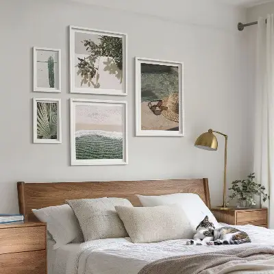 Gallery wall Summer plants water relaxation