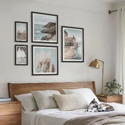 Gallery wall Stylish seaside views