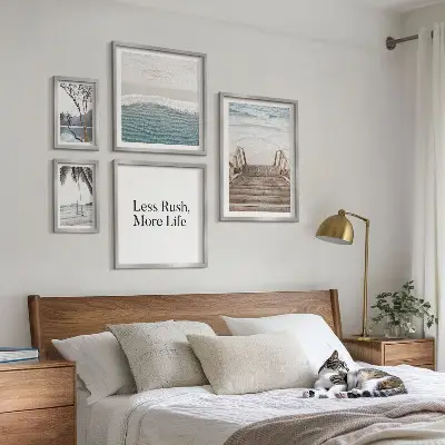 Framed photo set Beaches, peace, sea views
