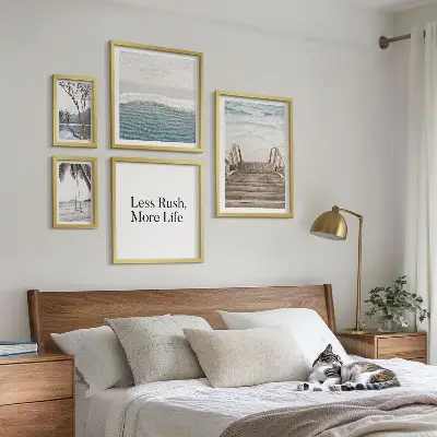 Framed photo set Beaches, peace, sea views