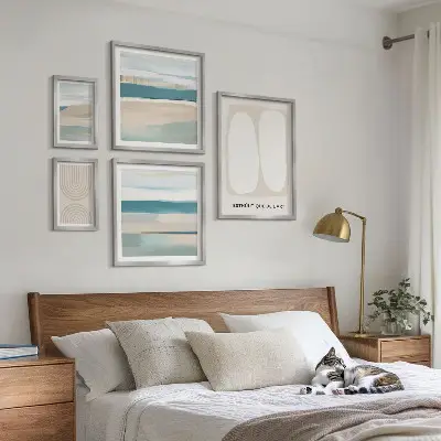 Framed photo set Abstract nature compositions