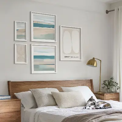 Framed photo set Abstract nature compositions