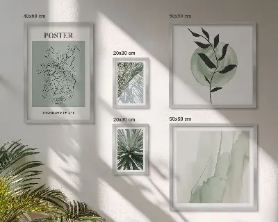 Gallery wall nature plant inspirations