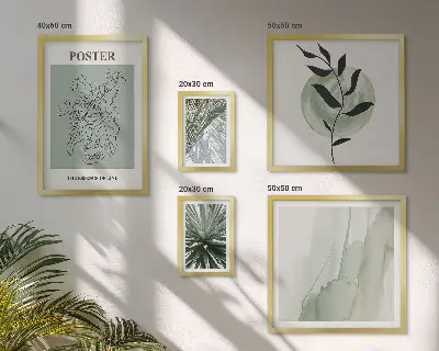 Gallery wall nature plant inspirations