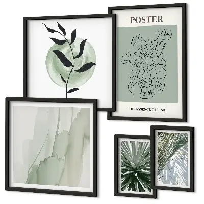 Gallery wall nature plant inspirations