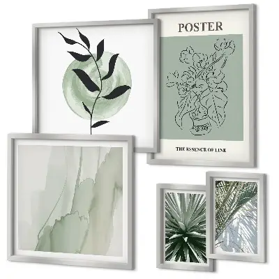 Gallery wall nature plant inspirations