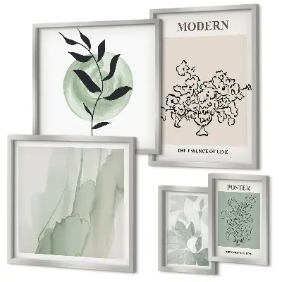 Framed photo set Modern minimalist decorations