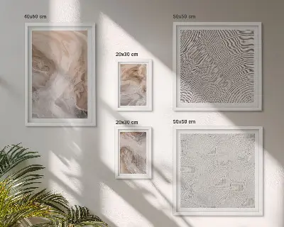 Marble stone texture wall art set of 5 pieces