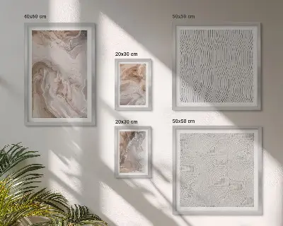 Gallery wall Stone texture marble patterns