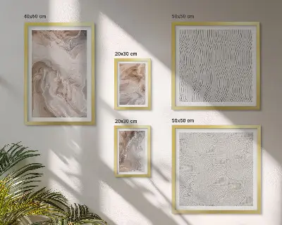 Gallery wall Stone texture marble patterns
