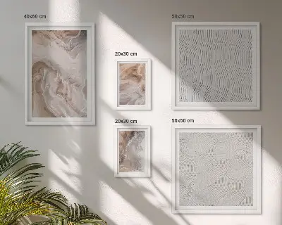 Gallery wall Stone texture marble patterns