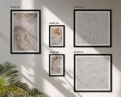 Gallery wall Stone texture marble patterns