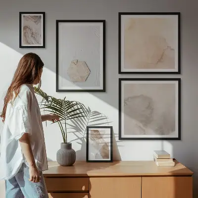 Gallery wall Designer abstraction of nature