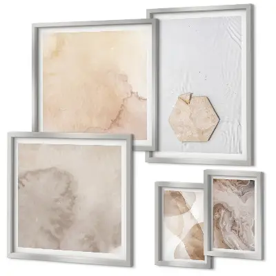 Gallery wall Designer abstraction of nature