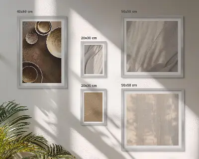 Minimalist texture structures wall art set of 5 pieces
