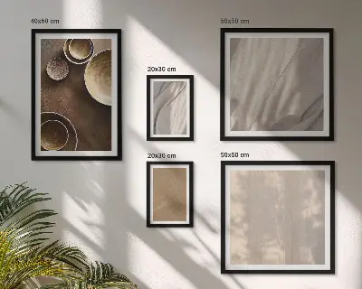 Minimalist texture structures wall art set of 5 pieces