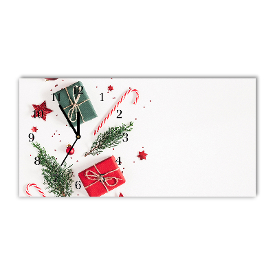 Glass Kitchen Clock Christmas Christmas Gift Confectionery