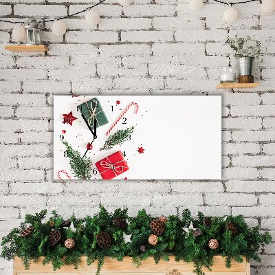 Glass Kitchen Clock Christmas Christmas Gift Confectionery