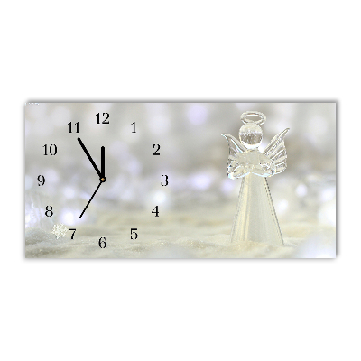 Glass Wall Clock Holy Angel Glass Ornament