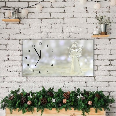 Glass Wall Clock Holy Angel Glass Ornament