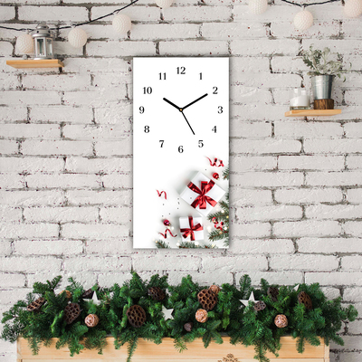Glass Wall Clock Holy Christmas Gifts Twigs