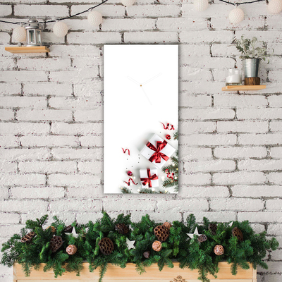 Glass Wall Clock Holy Christmas Gifts Twigs