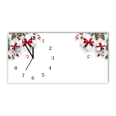 Glass Wall Clock Holy Christmas Gifts Twigs