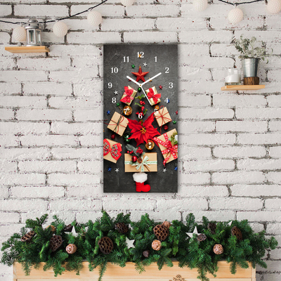 Glass Wall Clock Abstraction Christmas Gifts