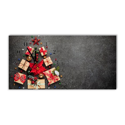 Glass Wall Clock Abstraction Christmas Gifts
