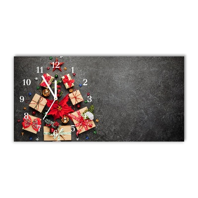 Glass Wall Clock Abstraction Christmas Gifts