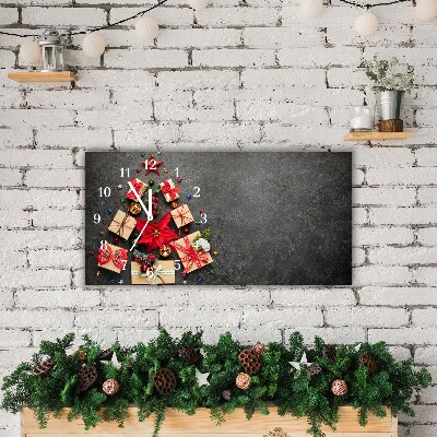 Glass Wall Clock Abstraction Christmas Gifts