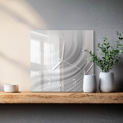 Square kitchen clock Abstraction