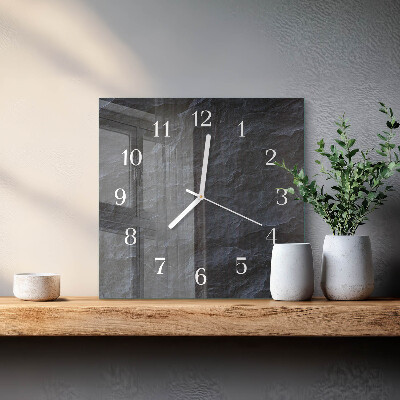 Square kitchen clock Background