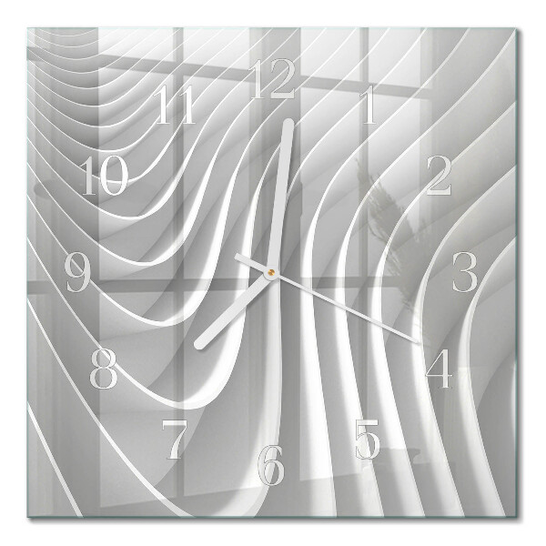 Square wall clock Abstraction