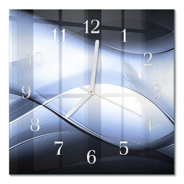 Square wall clock Abstraction