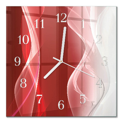 Square wall clock Abstraction