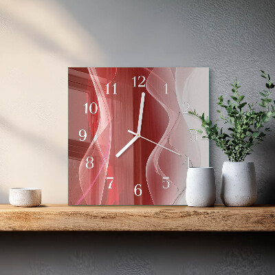 Square wall clock Abstraction
