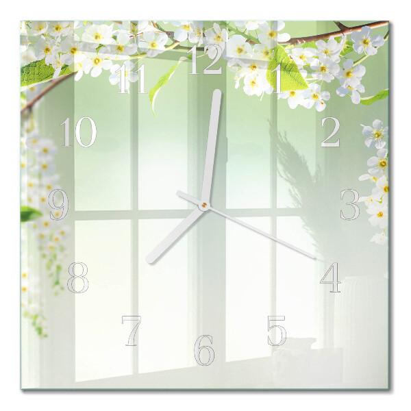 Square kitchen clock Spring