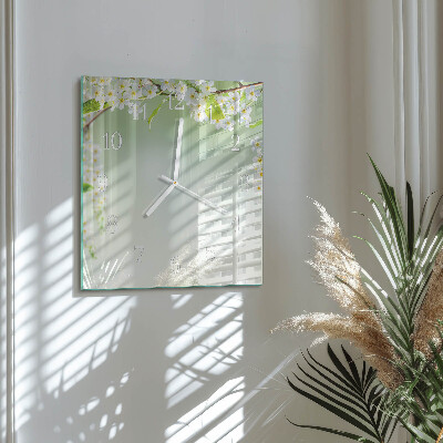 Square kitchen clock Spring