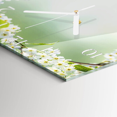 Square kitchen clock Spring